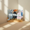 Cross-border plush toy backpack, cross-border cute new penguin backpack, large-capacity gift plush single-shoulder bag details Picture